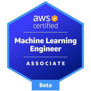 AWS Certified Machine Learning Engineer&nbsp;&ndash; Associate-Beta-Abzeichen