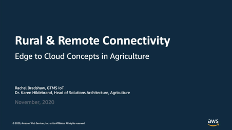 Rural and Remote IoT Applications in Agriculture