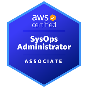 Abzeichen zu AWS Certified SysOps Administrator &ndash; Associate