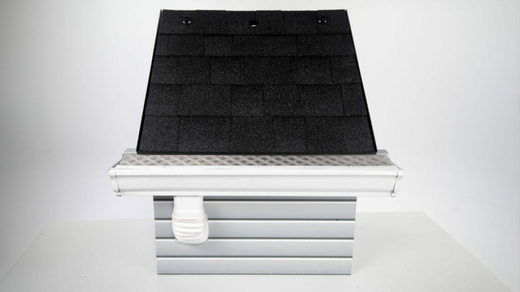 LeafFilter model roof and gutter system