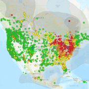 Air Quality Map of the U.S.