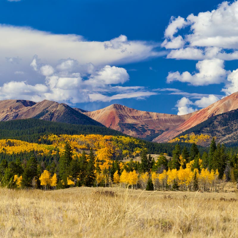 Colorado Rocky Mountains in Fall