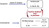 A schematic representation showing that the positive feedback loop of IL-36