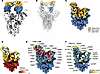 Structural mapping of BQ.1-RBD of the ACE2 and O5C2 binding interface.