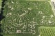 This July 19, 2024 image released by Downey's Farm in Caledon, Ontario shows a corn maze honoring the 75th anniversary of the Peanuts comic strip. (Joanne Strom/Downey's Farm via AP)