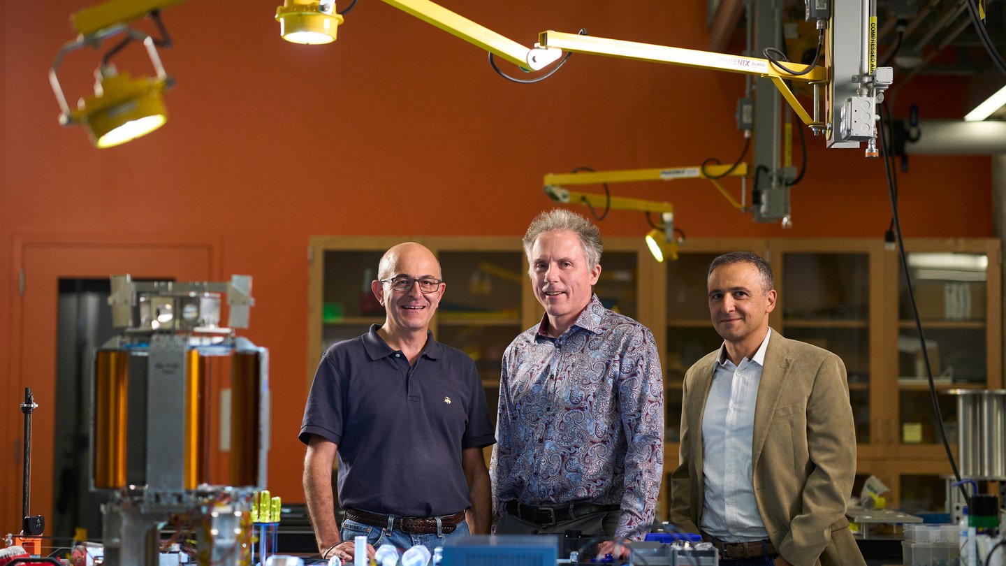 Caltech Profs. Pellegrino, Atwater, and Hajimiri