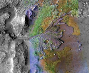 Jezero Crater delta