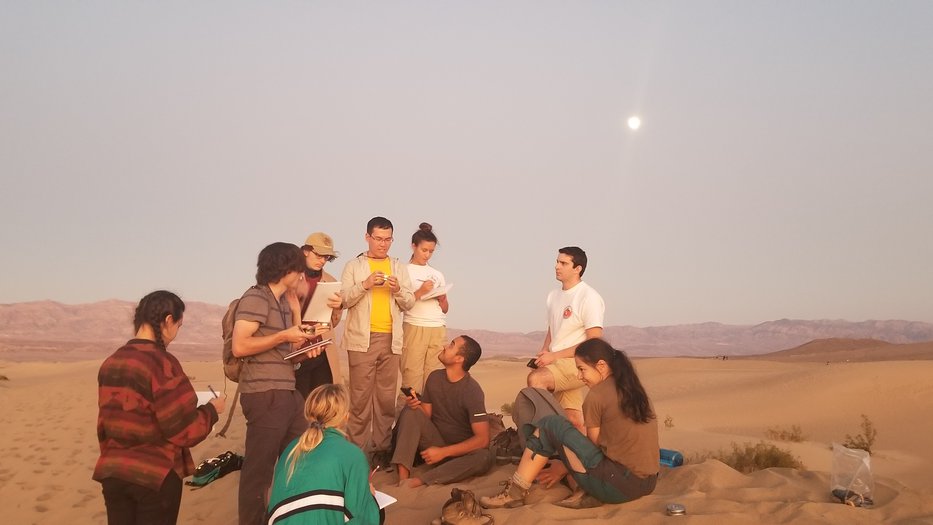 2019 Ge151 Planetary Surfaces at Mesquite Dunes, Death Valley