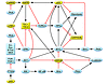 Network of pathways and transcription functions that regulate cell cycle pr