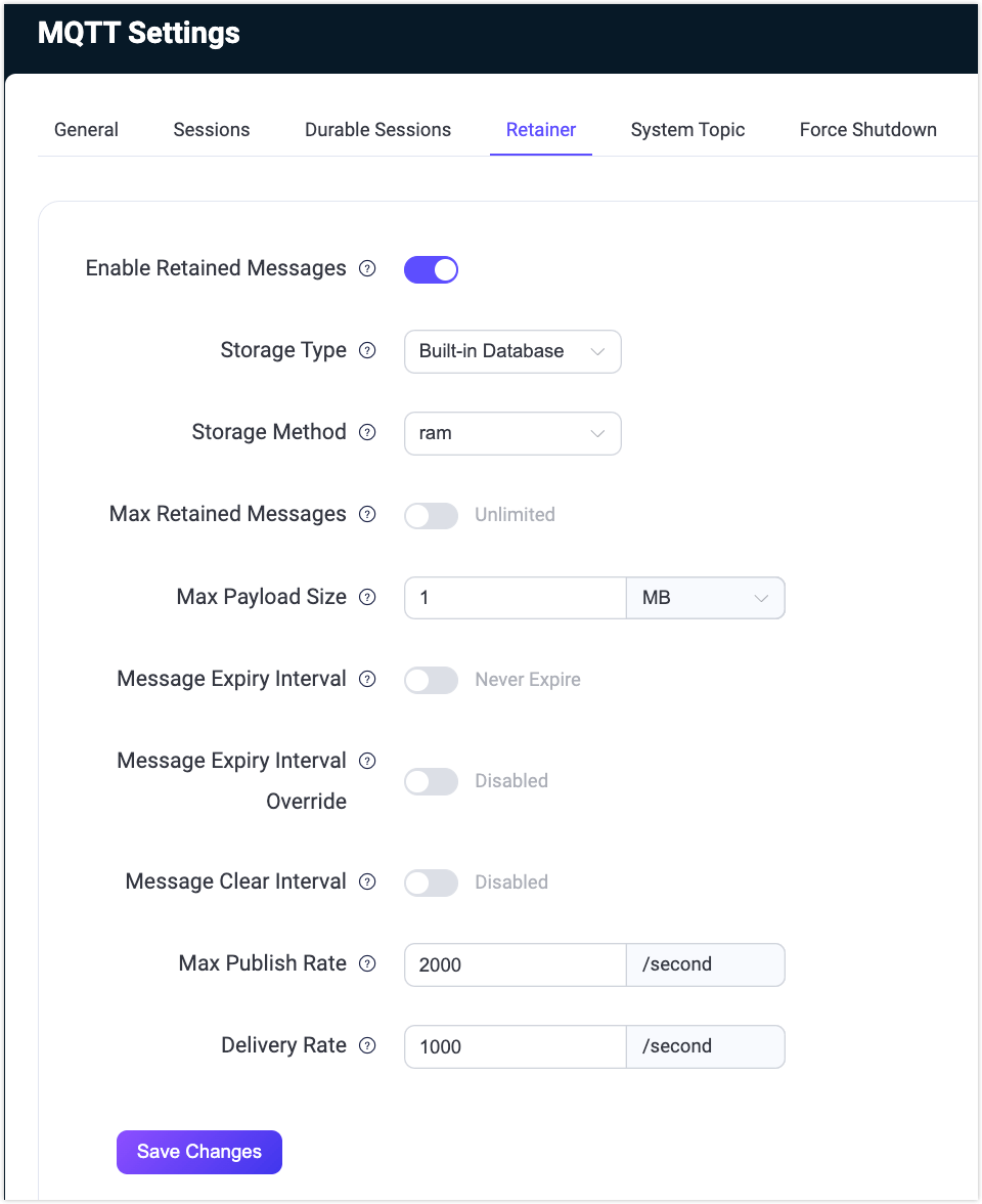 mqtt-settings-retainer