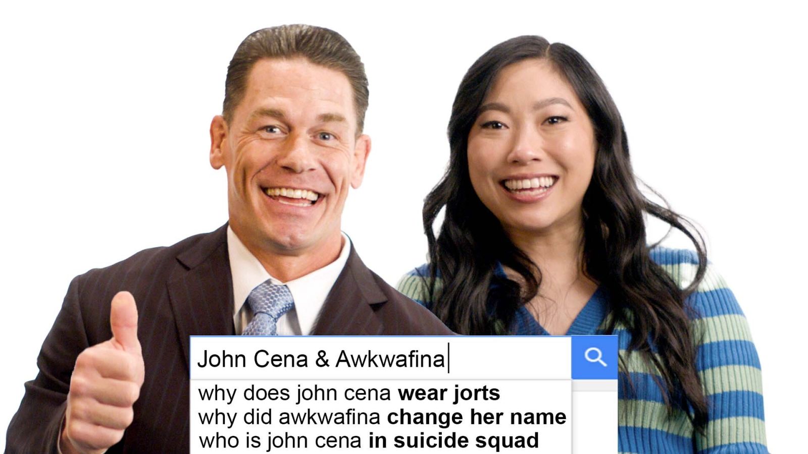 John Cena & Awkwafina Answer The Web's Most Searched Questions