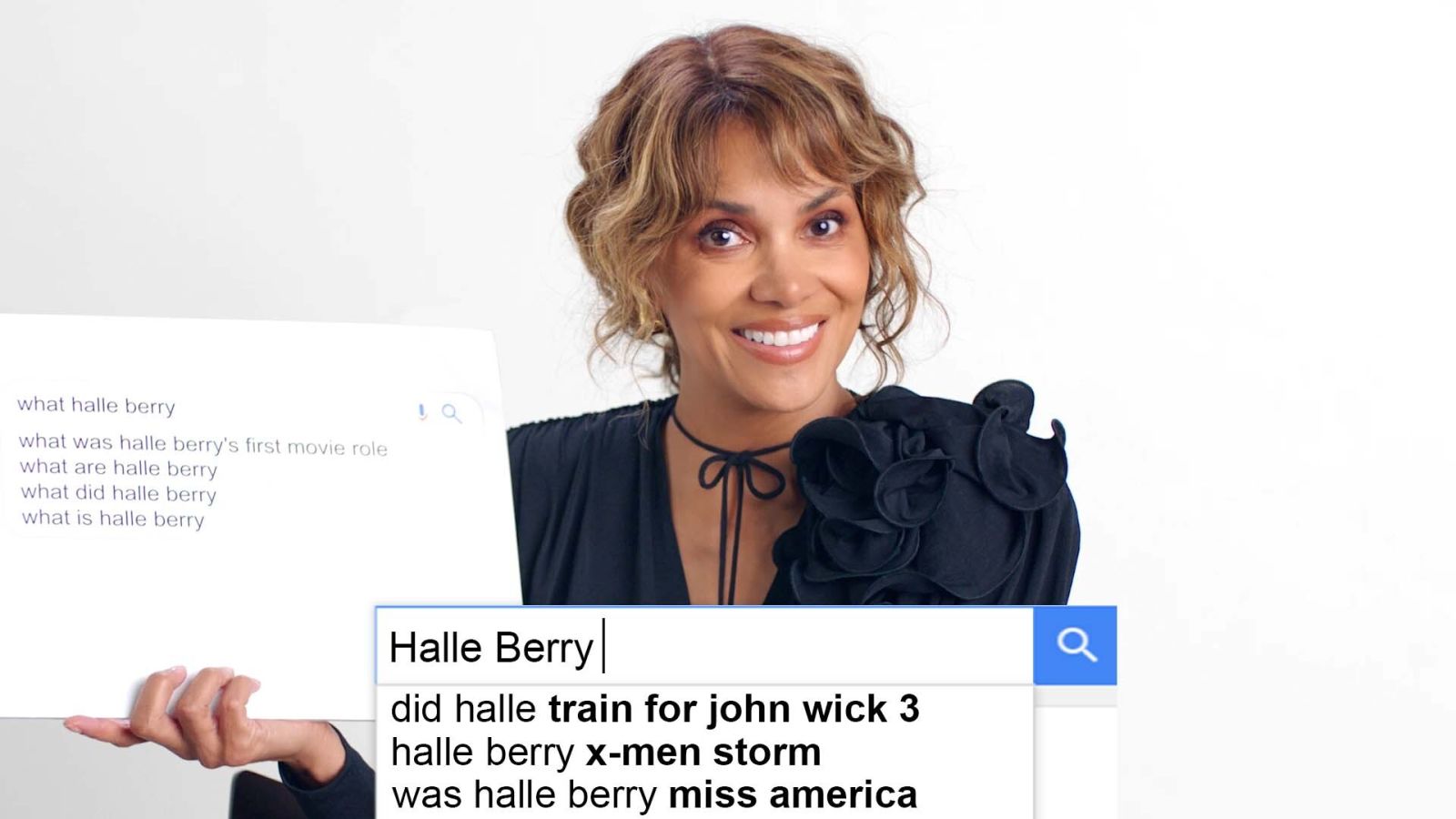 Halle Berry Answers The Web's Most Searched Questions