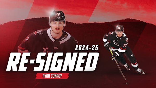 THUNDER RE-SIGN DEFENSEMAN RYAN CONROY