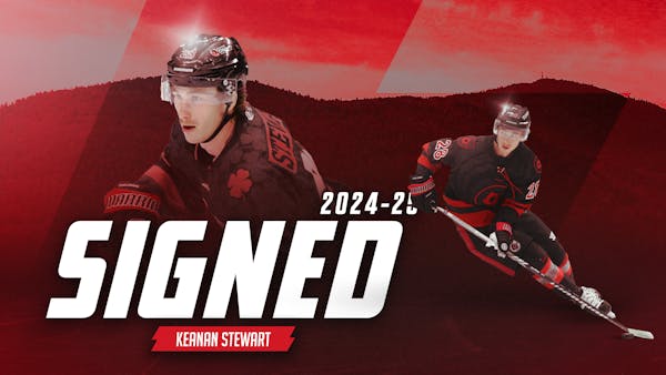 THUNDER SIGN FORWARD KEANAN STEWART