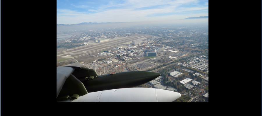 <p data-block-key="e80i5">The Alpha Jet Atmospheric eXperiment (AJAX) is a partnership between NASA&#x27;s Ames Research Center and H211, L.L.C., facilitating routine in-situ measurements over California, Nevada, and the coastal Pacific in support of satellite validation. The standard payload complement includes rigorously calibrated ozone (O3), formaldehyde (CH2O), carbon dioxide (CO2), and methane (CH4) mixing ratios, as well as meteorological data including 3-D winds. More information about AJAX can be obtained on the ASDC’s <a href="https://asdc.larc.nasa.gov/project/AJAX">AJAX landing page</a> , along with the <a href="https://www.nasa.gov/centers/ames/earthscience/programs/ajax">AJAX website</a>. Image credit: NASA/W. Gore</p>