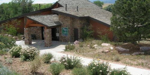 Fountain Creek Nature Center front doors