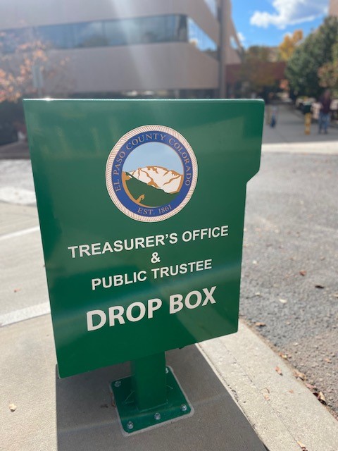 Treasurer's Office and Public Trustee Drop Box.