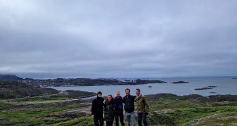 Meet the team: Elmiina Pilkama, Meri Ruppel, Sonja Granqvist, Sander Veraverbeke, and Lucas Diaz (from left to right).