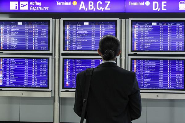 The EasyPASS system at Frankfurt am Main (Germany) Airport custom