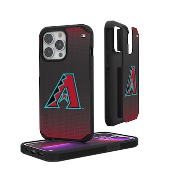 Arizona Diamondbacks Linen Logo iPhone Rugged Case