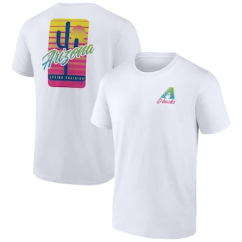 Men's Arizona Diamondbacks White Spring Break T-Shirt