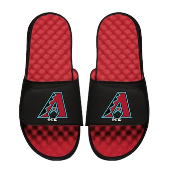 Unisex Arizona Diamondbacks ISlide Black/Red Primary Logo Slide Sandals