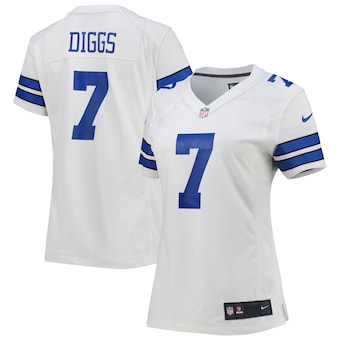 Women's Nike Trevon Diggs White Dallas Cowboys Game Jersey