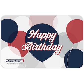 MLB Shop Happy Birthday eGift Card ($10 - $500)