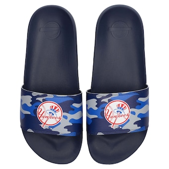 Men's New York Yankees ISlide Camo Motto Slide Sandals