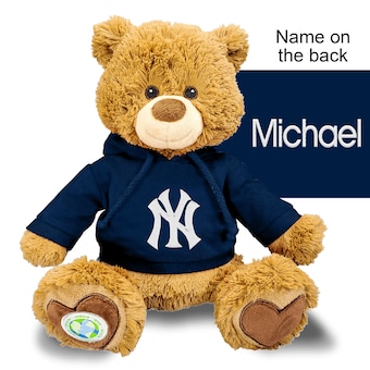 Navy New York Yankees Personalized Plush Polly Bear