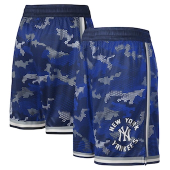 Youth New York Yankees Fanatics Navy Tech Runner Shorts