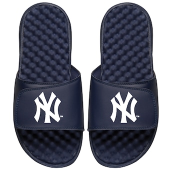 Youth New York Yankees ISlide Navy Alternate Logo Slide Sandals