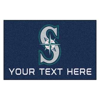 Seattle Mariners 19'' x 30'' Personalized Accent Rug