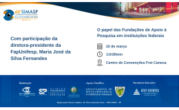 Simasp 2024 começa nesta quarta-feira; diretora-presidente da FapUnifesp é uma das palestrantes