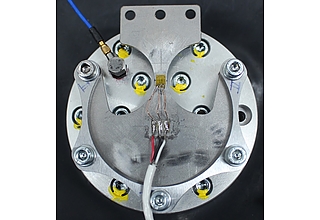 Experimental setup for accelerated testing