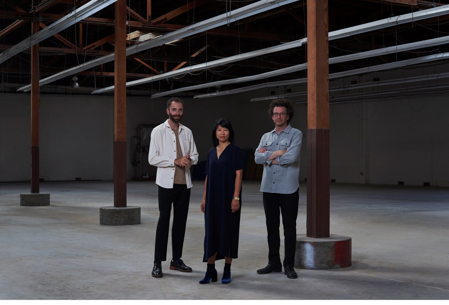 MycoWorks CEO Matt Scullin and founders Sophia Wang and Phil Ross have raised $187 million from investors for their mushroom “leather” startup.