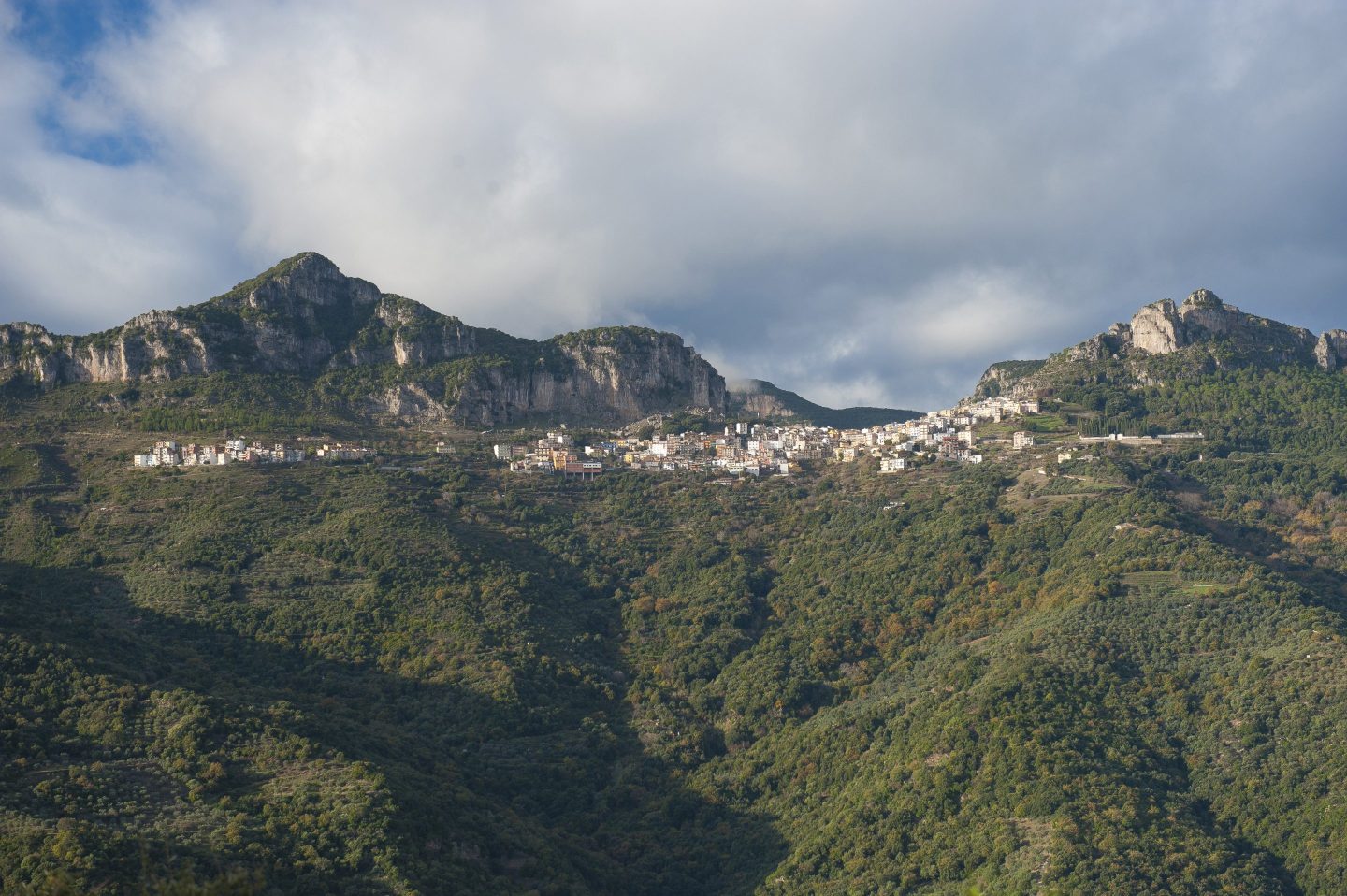 Ollolai in Sardinia, Italy