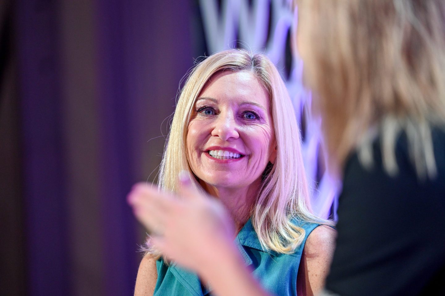 CVS CEO Karen Lynch talks with Fortune editor in chief Alyson Shontell at Fortune&#8217;s 2023 MPW Summit in California on Oct. 9, 2023.