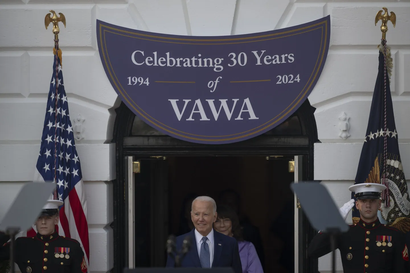 President Joe Biden marked the 30th anniversary of the Violence Against Women Act with new commitments from major AI companies OpenAI and Anthropic to counter AI deepfake abuse.