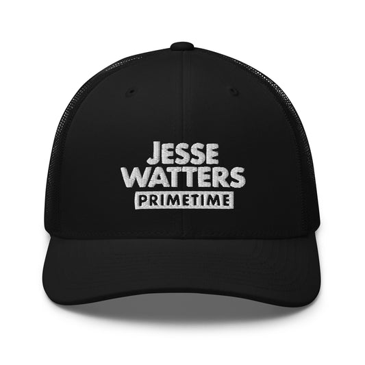 Jesse Watters Primetime Logo Embroidered Retro Trucker Hat