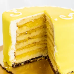 Classic Lemon Doberge Cake