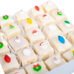 Christmas Petit Fours - Almond