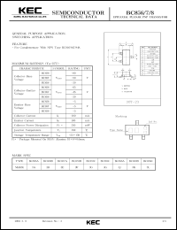 BC856AWT1 Datasheet