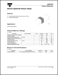 LS4151 Datasheet