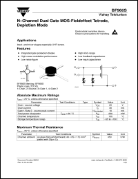 BF966S Datasheet