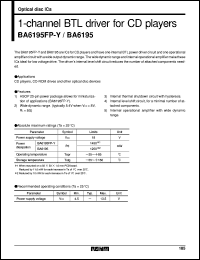 BA6195FP-Y Datasheet