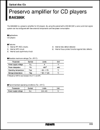 BA6397FP Datasheet