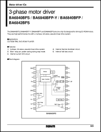 BA6842BFS Datasheet