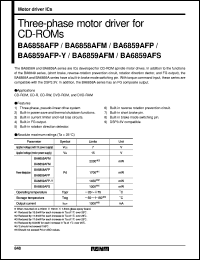 BA6859AFM Datasheet