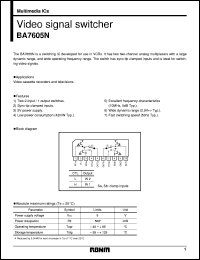 BA7653AF Datasheet